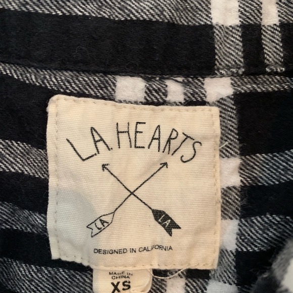 LA Hearts Flannel - Picture 3 of 3